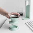Buydeem CD1024B Glass Cup & Coffee Dripper, 300ML