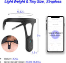 Hipee P1 Smart Posture Trainer & Corrector, Control with App, Check Posture in Real Time, Strapless, Boost Health & Temperament