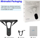 Hipee P1 Smart Posture Trainer & Corrector, Control with App, Check Posture in Real Time, Strapless, Boost Health & Temperament