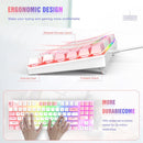 ONIKUMA G26 Wired Mechanical Keyboard + CW905 Mouse Set