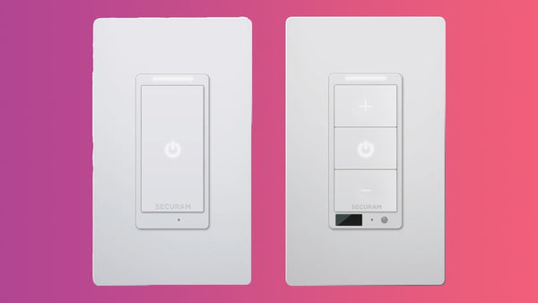 SECURAM launches smart light and smart dimmer switches