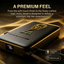 Official FIFA World Cup 2026 Edition, 10000mAh Magnetic Power Bank with Built-in Cable and Stand, 15W Max Wireless, 22.5W Max Battery Pack for iPhone 17/16 Series, Apple Watch, Galaxy, Black