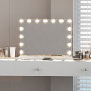 VANITII Mary Hollywood Vanity Mirror  - 15 Dimmable LED Bulbs