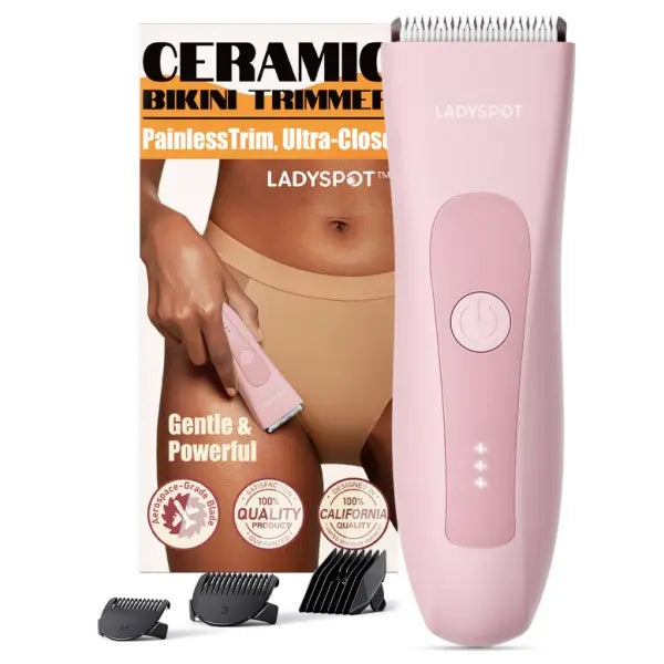 Spotmate LADYSPOT Electric Bikini Trimmer for Women
