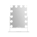 VANITII Hathaway Hollywood Slim Vanity Mirror with Wireless Charging  - 12 Dimmable LED Bulbs