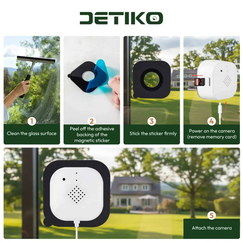 DETIKO 2K Window Camera
