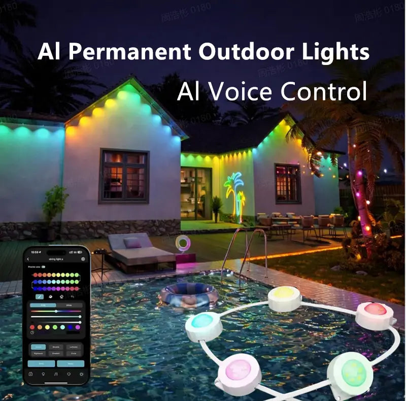 Lepro AI Permanent Outdoor Lights E1-60