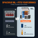 Litheli FrozenPack: The First Backpack Car Fridge