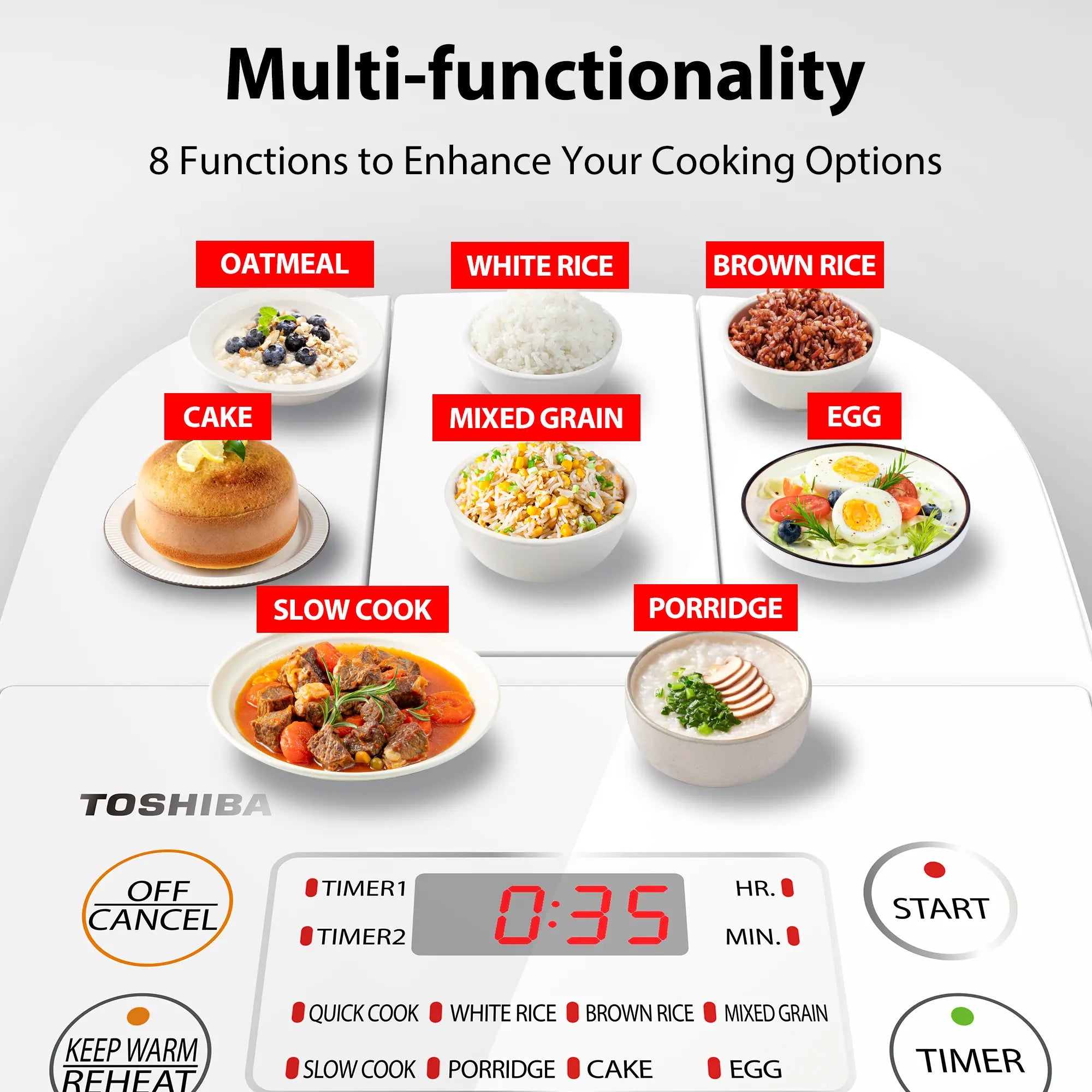 Midea Toshiba Mini Rice Cooker