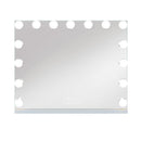 VANITII Mary Hollywood Vanity Mirror  - 15 Dimmable LED Bulbs