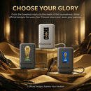 Official FIFA World Cup 2026 Edition, 10000mAh Magnetic Power Bank with Built-in Cable and Stand, 15W Max Wireless, 22.5W Max Battery Pack for iPhone 17/16 Series, Apple Watch, Galaxy, Black