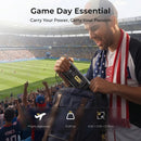 FIFA World Cup 2026 190W Laptop Power Bank with Built-in Cable, 20000mAh, 2-Port, Smart Display, TSA Approved Power Bank for Laptop, MacBook, iPhone 17/16, Galaxy, White