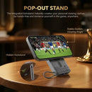 Official FIFA World Cup 2026 Edition, 10000mAh Magnetic Power Bank with Built-in Cable and Stand, 15W Max Wireless, 22.5W Max Battery Pack for iPhone 17/16 Series, Apple Watch, Galaxy, Black