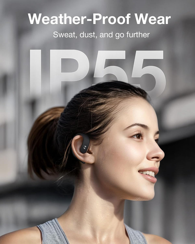 viaim OpenNote OpenEar Bluetooth Earbuds for Sports & Outdoor Fitness