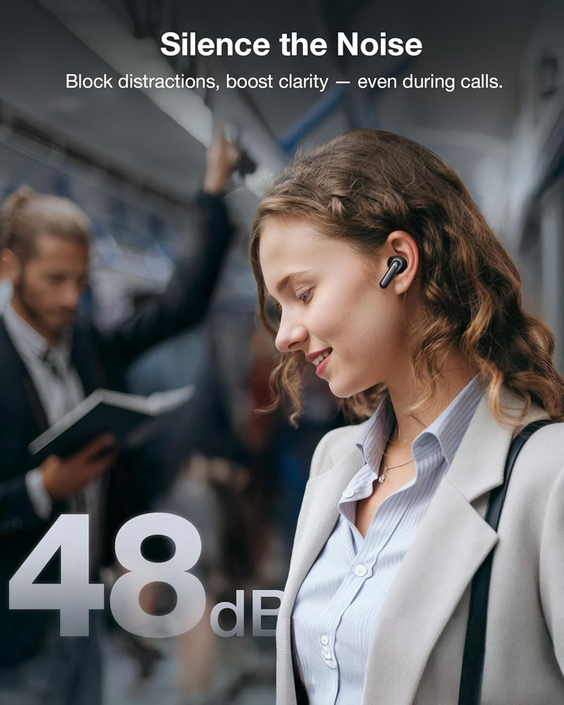 viaim RecDot Wireless Bluetooth AI Conference Earbuds with Live Transcription
