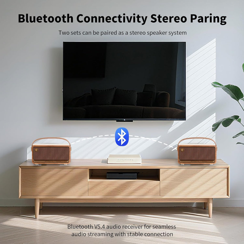 Edifier Retro Edifier Retro Wood Bluetooth Speaker