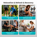 Lymneth Professional Air Compression Leg Massager for Circulation and Pain Relief