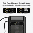 FIFA World Cup 2026 190W Laptop Power Bank with Built-in Cable, 20000mAh, 2-Port, Smart Display, TSA Approved Power Bank for Laptop, MacBook, iPhone 17/16, Galaxy, White