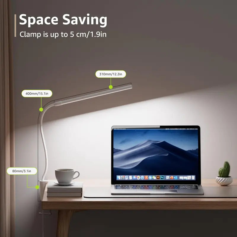 Lepro Clip on Desk Lamp LED Reading light