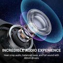 Ko-Star Hybrid Active Noise Cancelling Headphones with Microphone