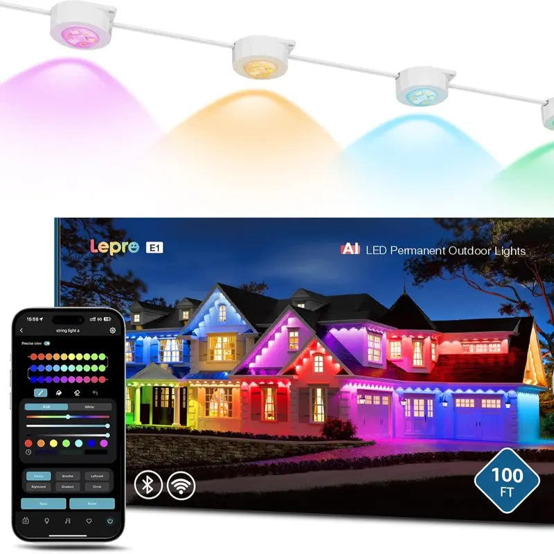 Lepro AI Permanent Outdoor Lights E1-60