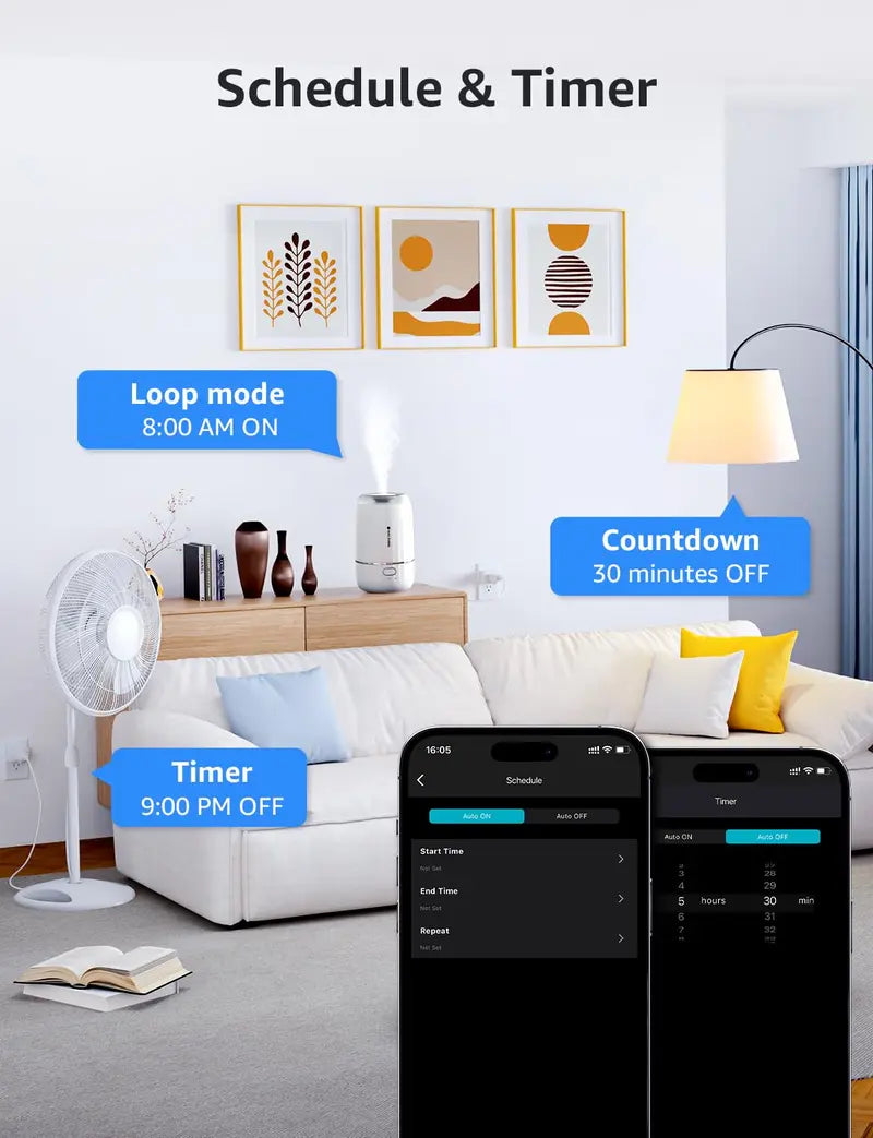 Lepro P1 Smart Plug Mini 15A