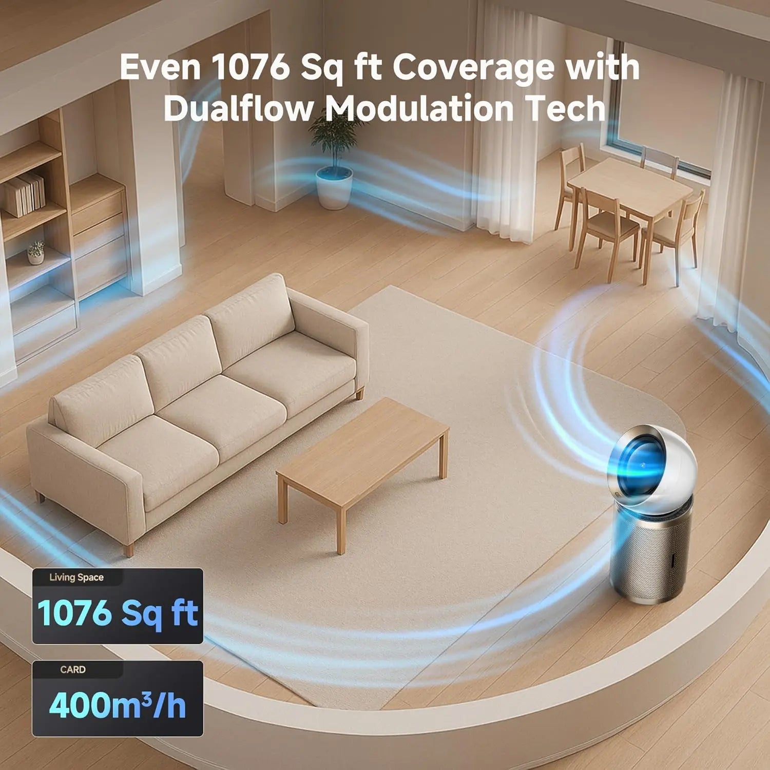 DREAME Air Purifier PM20 for Home Large Room