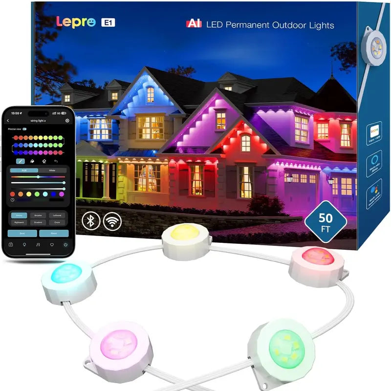 Lepro AI Permanent Outdoor Lights E1-60