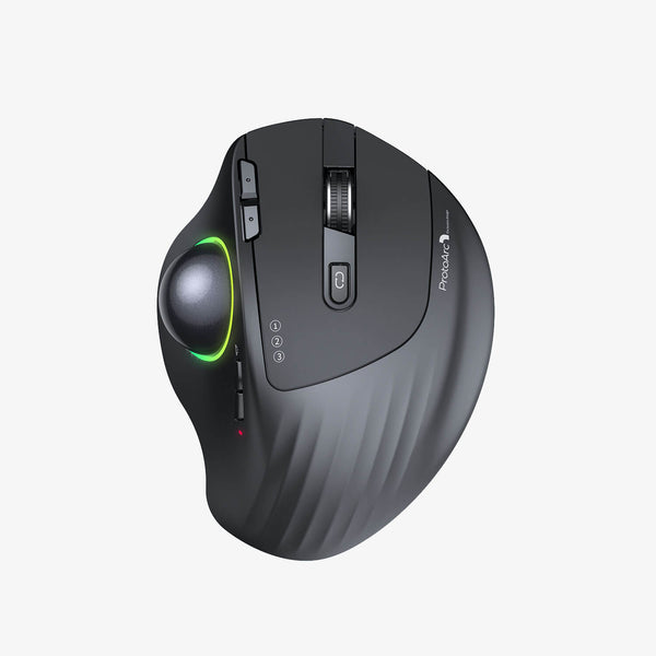 ProtoArc EM01 Advanced Wireless RGB Trackball Mouse