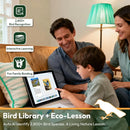 DETIKO Bamboo Bird Feeder with Camera