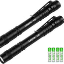 Lepro LE LED Pen Flashlights, Waterproof Pocket Flashlight with Clip