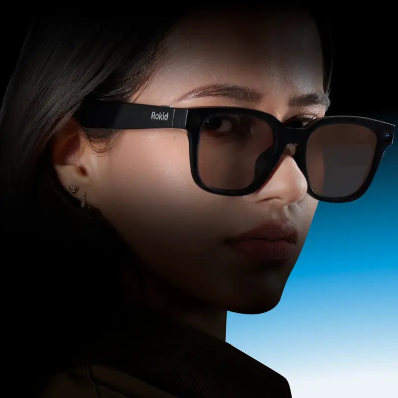 Rokid 2026 AI Glasses Style smart glasses with Gemini3 flash