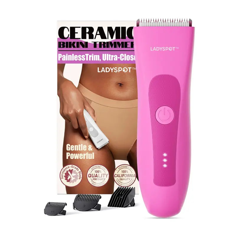 Spotmate LADYSPOT Electric Bikini Trimmer for Women