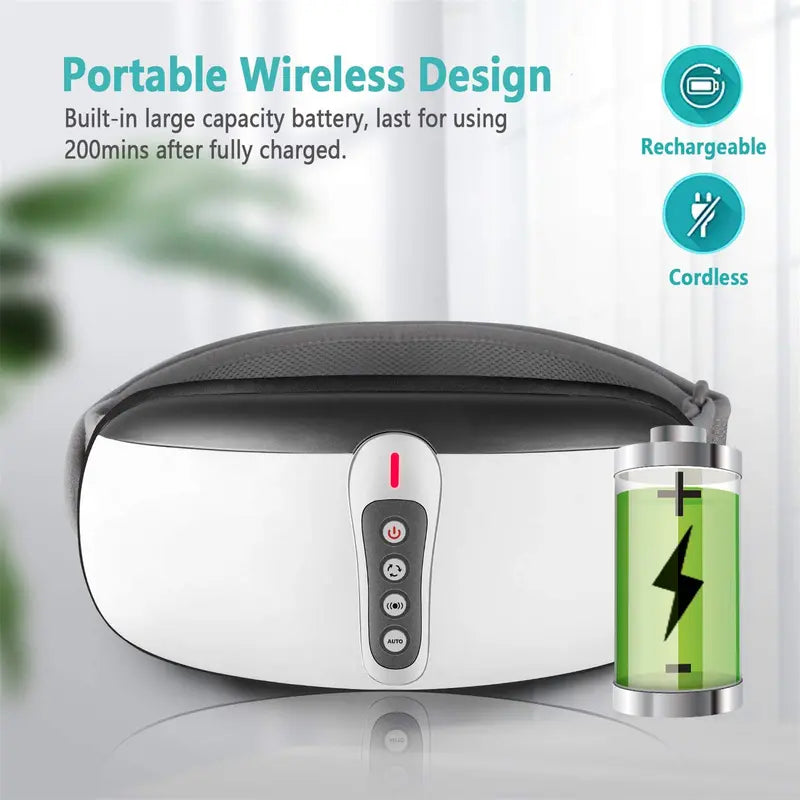 Lymneth Abdominal Massager with Heating (wireless)