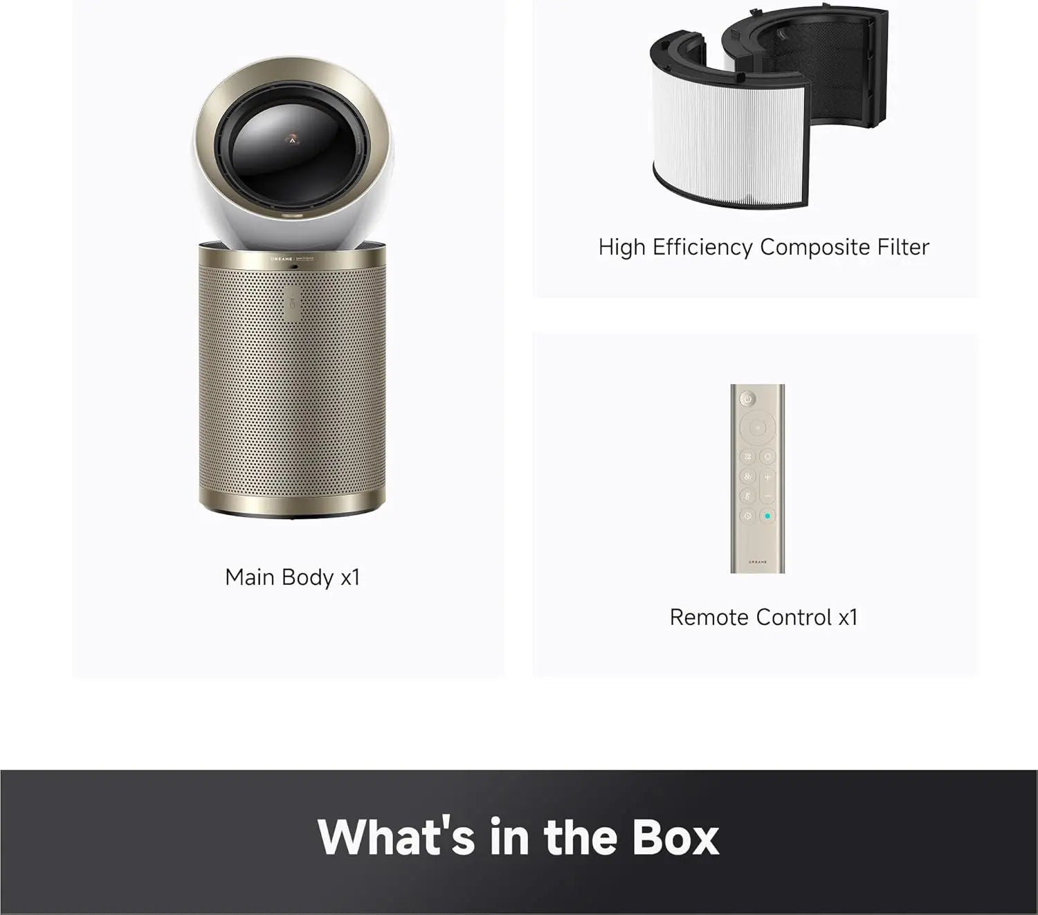 DREAME Air Purifier PM20 for Home Large Room