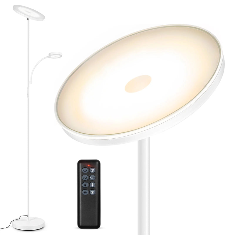 LED Floor Lamp with Reading Light