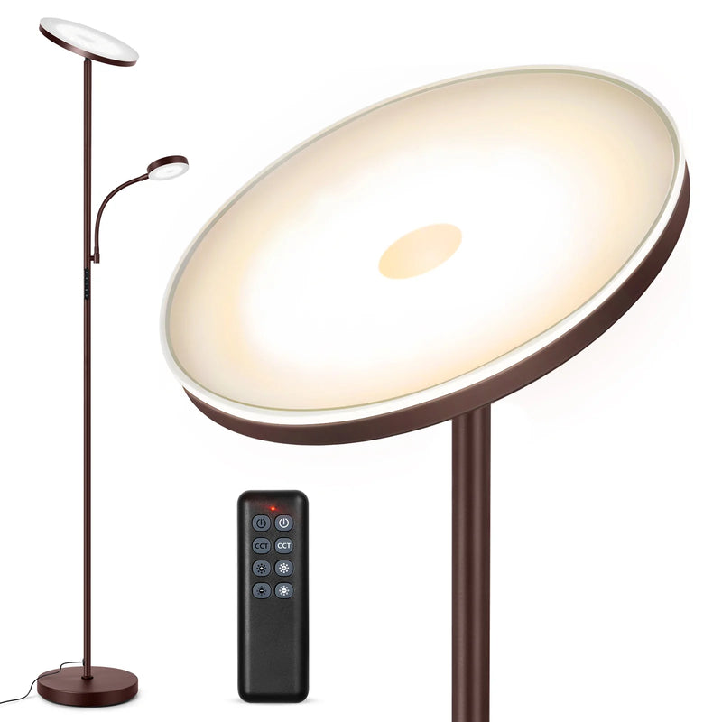LED Floor Lamp with Reading Light