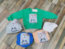 【7pcs】Autumn Spring Baby Boy T Shirt Cotton Girls Tees Long Sleeve White Shirt Kids Tops Baby Clothes Solid Black Blue Yellow