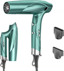 llano Hair Dryer Ionic Blow Dryer with 110,000 RPM Brushless Motor, Folding Portable Travel Hairdryer with 200 Million Neutralizing Ions, High-Speed Fast Drying Quiet Hairdryer for Women Men