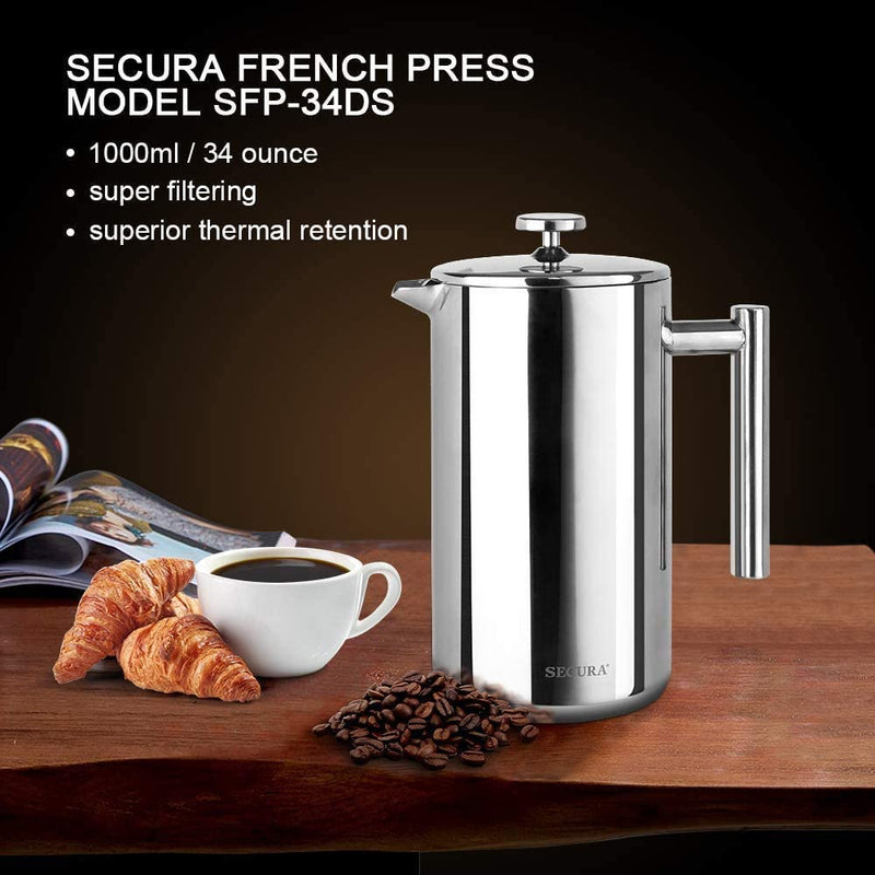 Secura French Press Coffee Maker