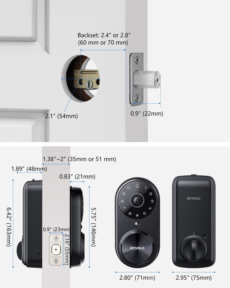 Revolo Smart Locks with Camera