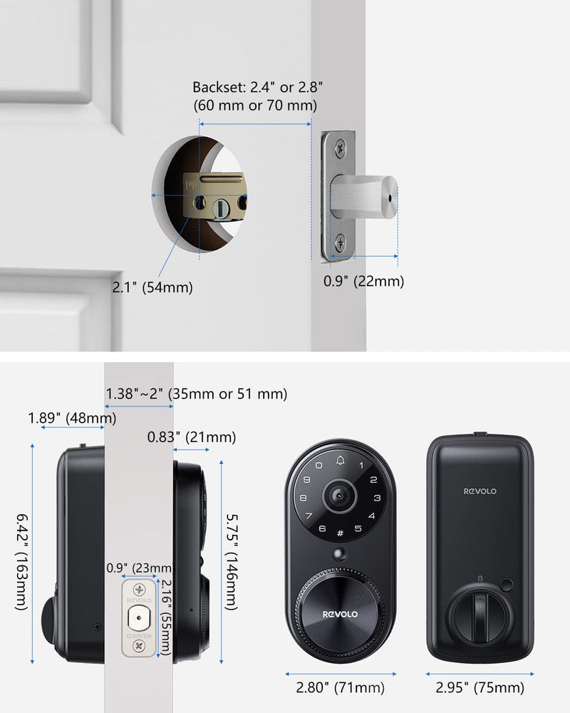 Revolo System Revolo Smart Locks with Camera
