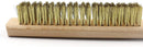 Brass Brush,Soft Brass Bristle Wire Brush,Wire Scratch Brush with 10" Beechwood Handle