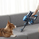 LuBlueLu 008 Rechargeable Battery Powered Cordless Vacuum Cleaner With 5-Layer HEPA Filtration