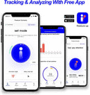 Hipee P1 Smart Posture Trainer & Corrector, Control with App, Check Posture in Real Time, Strapless, Boost Health & Temperament