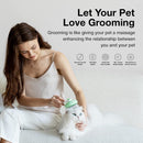 Cat Brush for Shedding, Pet Grooming Self Cleaning Slicker Brush for Cats & Dogs, Cat Deshedding Brush Easily Removes Tangles Hair and Loose Undercoat, Mats Tangled Hair Shedding Brush