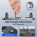 Syncwire Cell Phone Ring Holder Stand, 360 Degree Rotation Finger Ring Kickstand with Polished Metal Phone Grip for Magnetic Car Mount Compatible with iPhone, Samsung,LG,Pixel, Smartphone Accessories