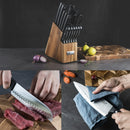 16 Pieces Chef Knife Set