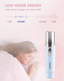 SUPRENT Nose and Ear Hair Trimmer, Wet & Dry Trimmer for Women, IPX7 Waterproof Design, Stainless Steel Rotation Blade, Portable Use