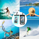Syncwire Waterproof Phone Pouch [2-Pack] - Universal IPX8 Waterproof Phone Case Dry Bag with Lanyard for iPhone 14/13/12/11 Pro XS MAX XR X 8 7 6 Samsung S22 S20 and More Up to 7 Inches